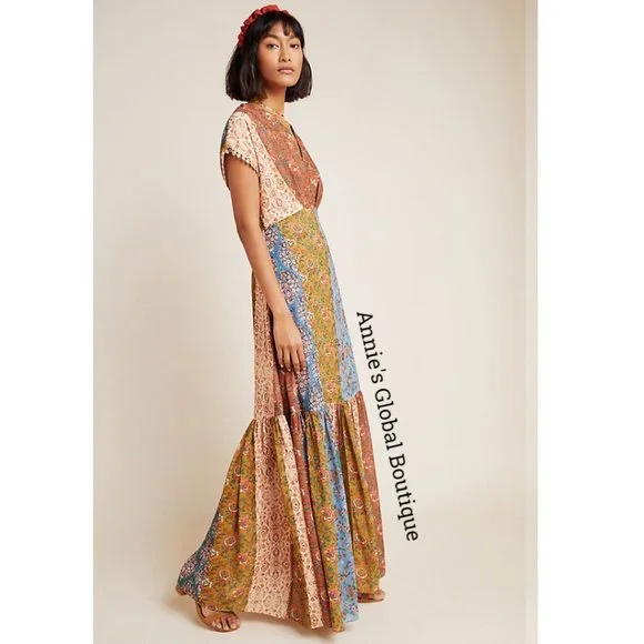NWT, Anthropologie Sachin & Babi Angelica Maxi Dress - Picture 12 of 16